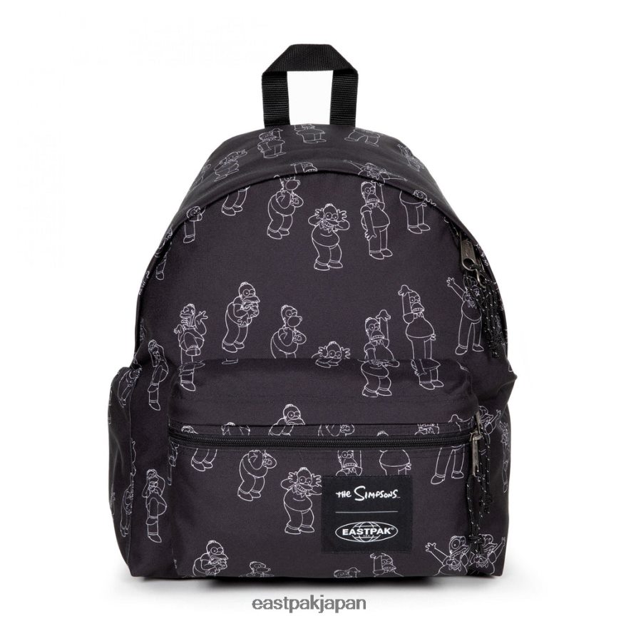 eastpak_jprzl161_e38390e38383e382afe38391e38383e382af_e38391e38383e38389e585a5e3828ae382b8e38383e38391e383bc_e382b7e383b3e3839.jpg Eastpak JPRZL161 バックパック パッド入りジッパー+ シンプソンズブラック - 画像 (1)