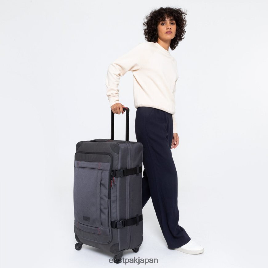 eastpak_jprzl205_e88db7e789a9_trans4_cnnct_l_e382a2e382afe382bbe383b3e38388_e382b0e383ace383bc.jpg Eastpak JPRZL205 荷物 trans4 cnnct l アクセント グレー - 画像 (1)