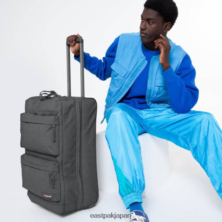 eastpak_jprzl220_e88db7e789a9_e38380e38396e383abe38388e383a9e383b3e38390e383bce382b9m_e38396e383a9e38383e382afe38387e3838be383.jpg Eastpak JPRZL220 荷物 ダブルトランバースM ブラックデニム - 画像 (1)