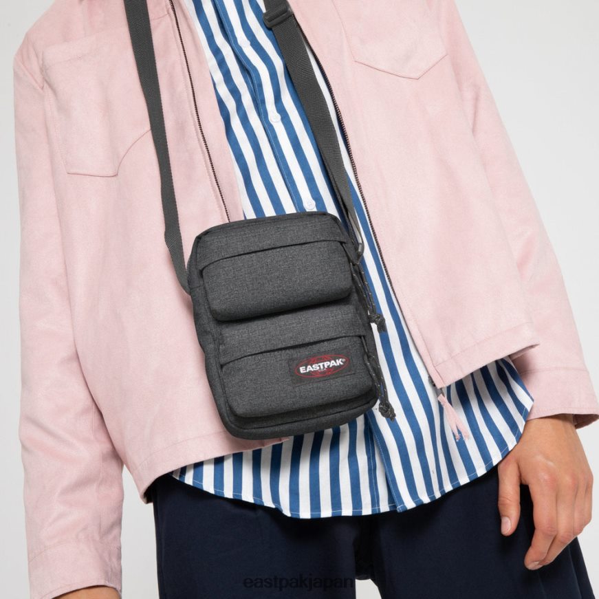 eastpak_jprzl246_e382b7e383a7e383abe38380e383bce38390e38383e382b0_2e5808de381abe381aae381a3e3819fe38282e381ae_e38396e383a9e383.jpg Eastpak JPRZL246 ショルダーバッグ 2倍になったもの ブラックデニム - 画像 (1)