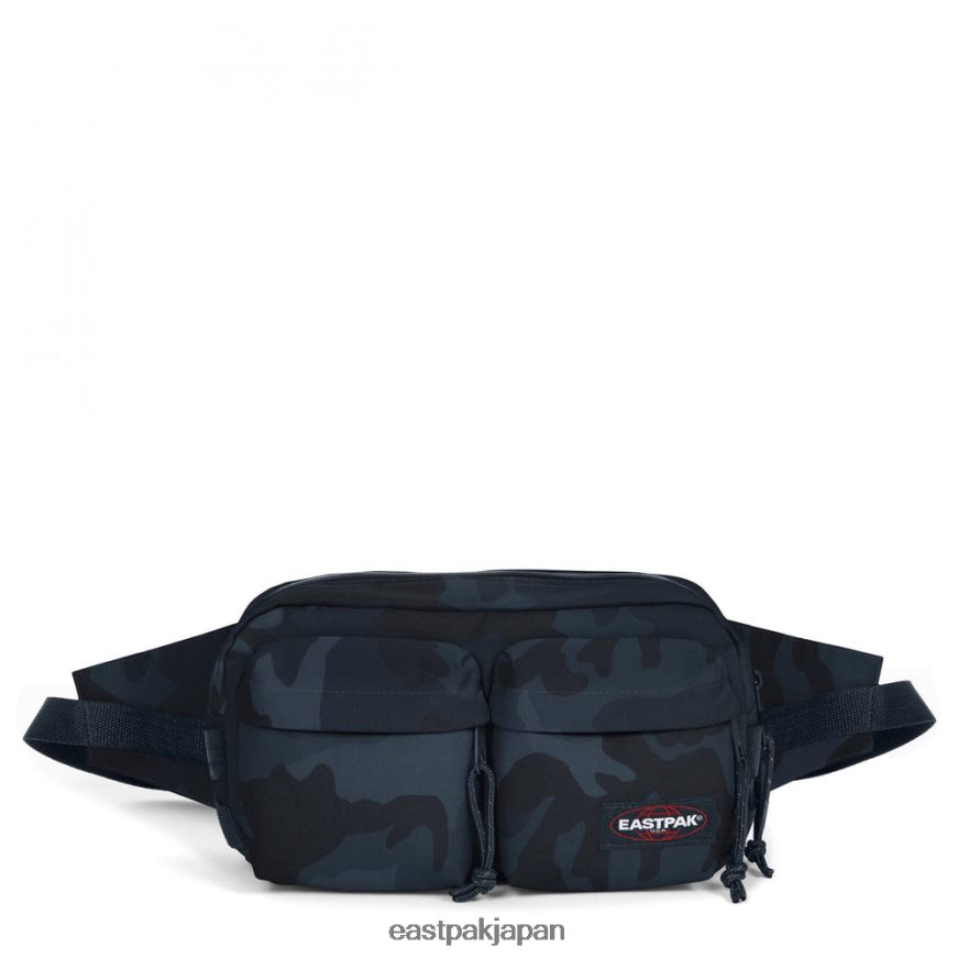 eastpak_jprzl313_e38390e38383e382b0_e382a6e382a8e382b9e38388e38390e38383e382b0e38380e38396e383ab_e382abe382b8e383a5e382a2e383a.jpg Eastpak JPRZL313 バッグ ウエストバッグダブル カジュアルカモ柄ネイビー - 画像 (1)